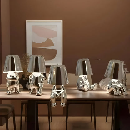 Table Lamp Cordless Touch-Dimmable USB Rechargeable
