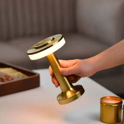 Table Lamp Cordless Touch-Dimmable USB Rechargeable