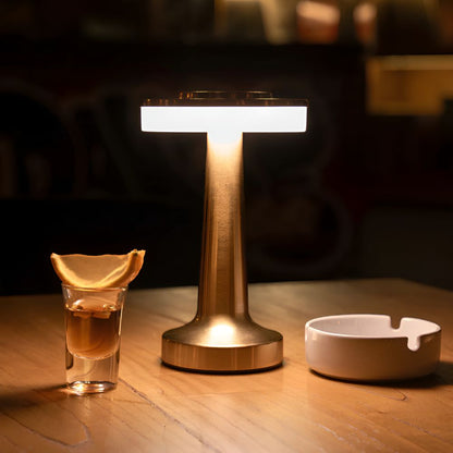 Table Lamp Cordless Touch-Dimmable USB Rechargeable
