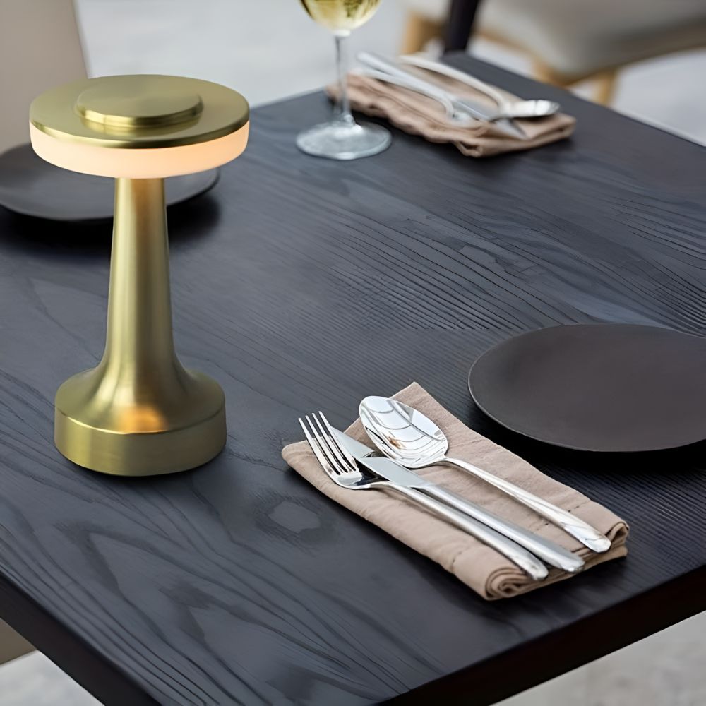 Table Lamp Cordless Touch-Dimmable USB Rechargeable