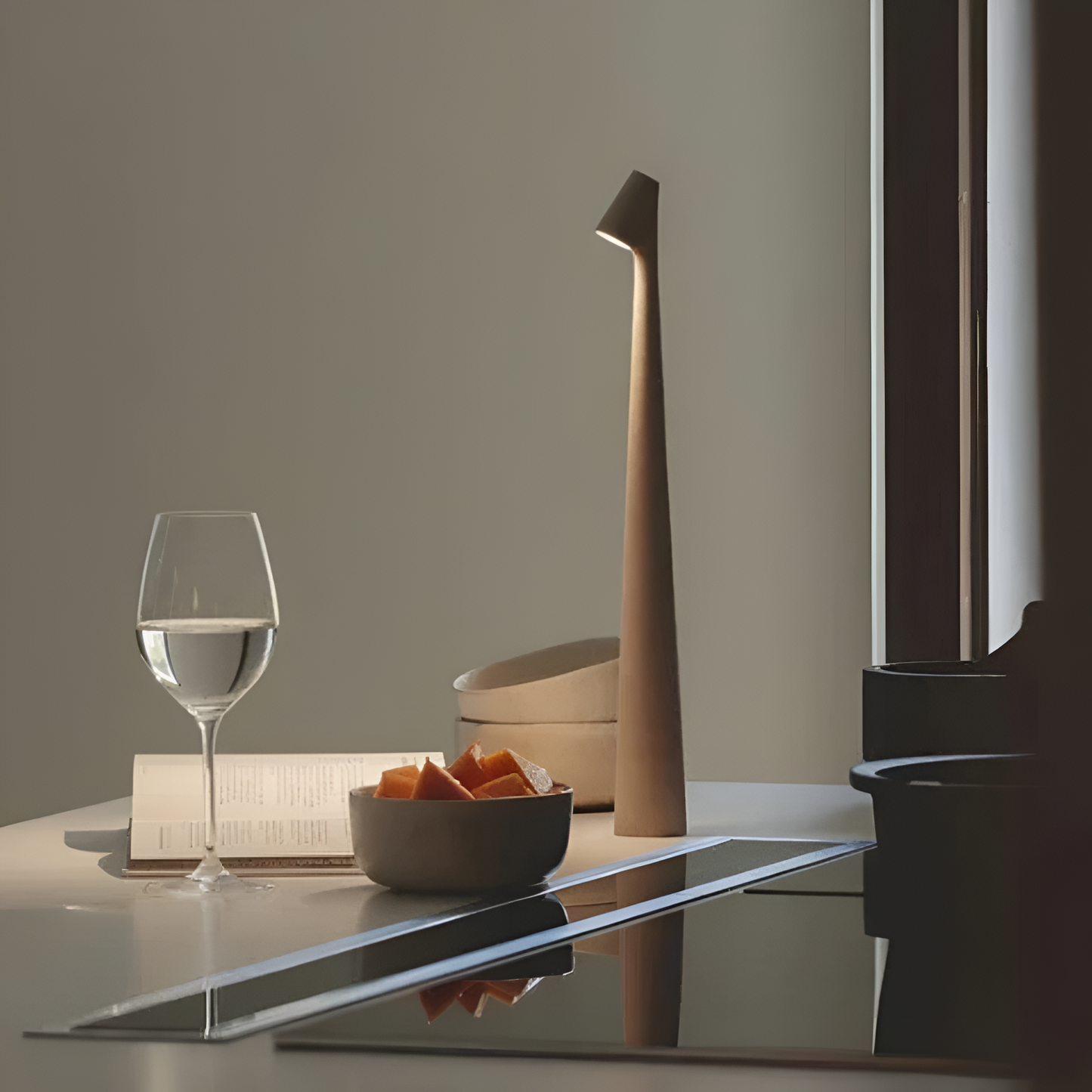 Table Lamp Dimmable Touch Cordless Rechargeable LED