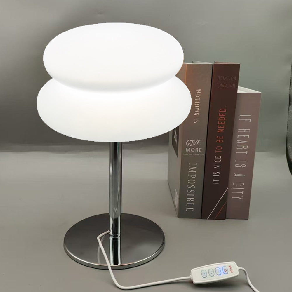 Table Lamp Mushroom Design Dimmable Trichromatic