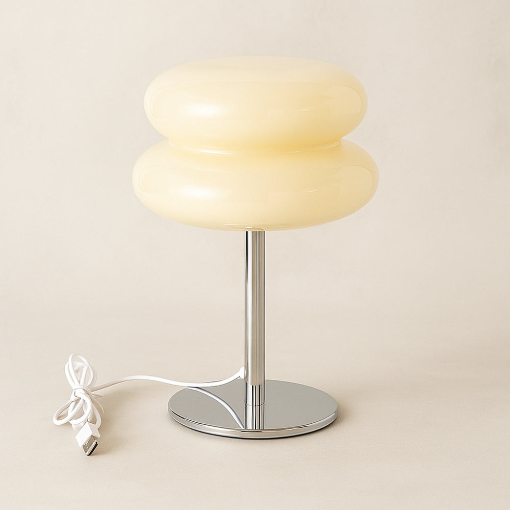 Table Lamp Mushroom Design Dimmable Trichromatic