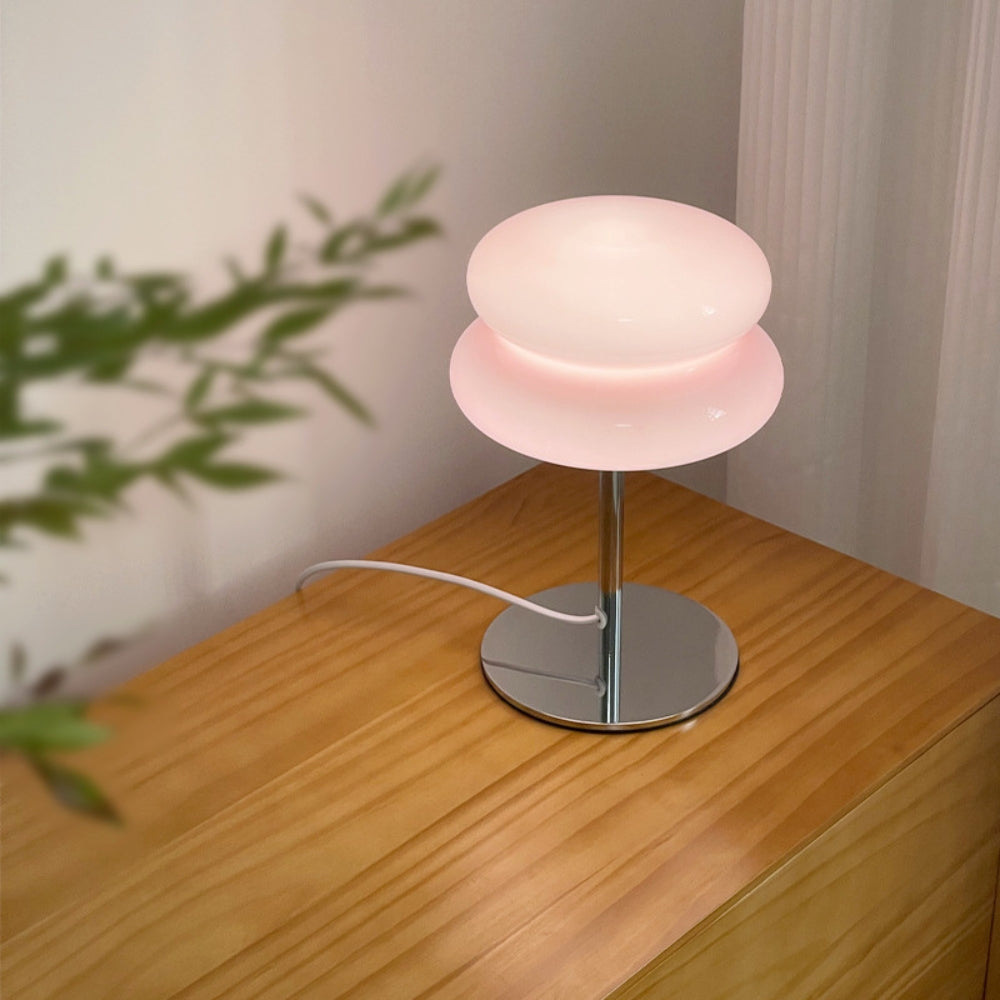 Table Lamp Mushroom Design Dimmable Trichromatic