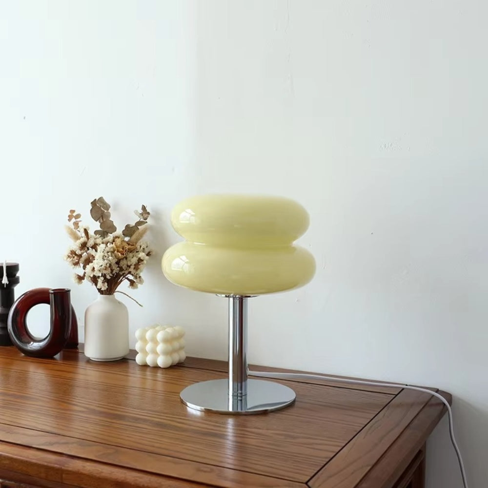 Table Lamp Mushroom Design Dimmable Trichromatic
