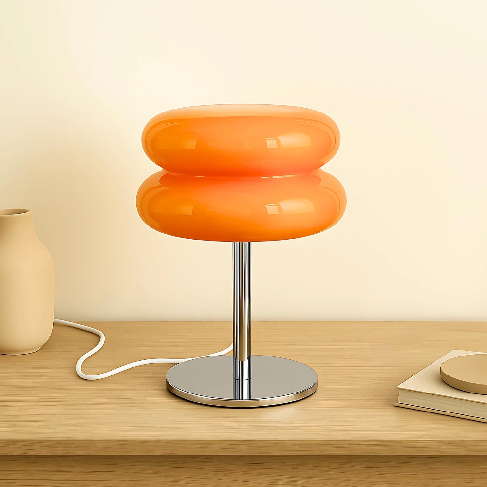 Table Lamp Mushroom Design Dimmable Trichromatic