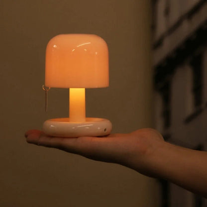 Table Lamp Mushroom Rechargeable Up To 12 Hours