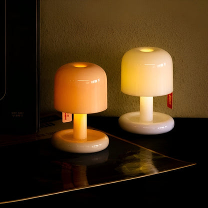 Table Lamp Mushroom Rechargeable Up To 12 Hours