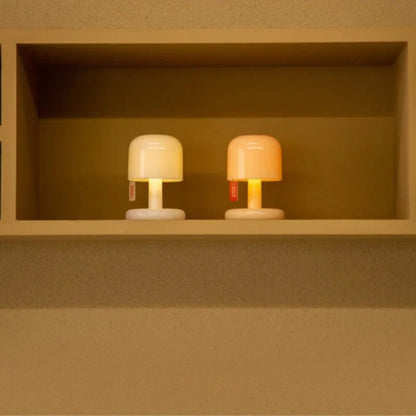 Table Lamp Mushroom Rechargeable Up To 12 Hours