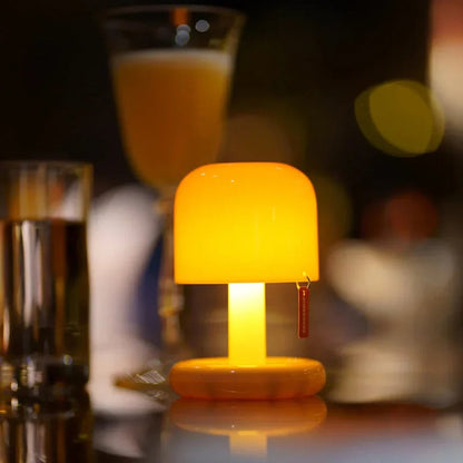 Table Lamp Mushroom Rechargeable Up To 12 Hours