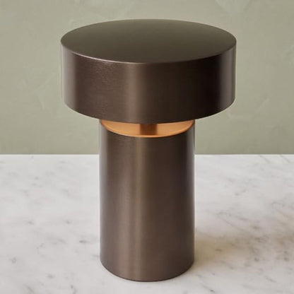 Table Lamp Slim Column Energy-Efficient LED Bulb Included