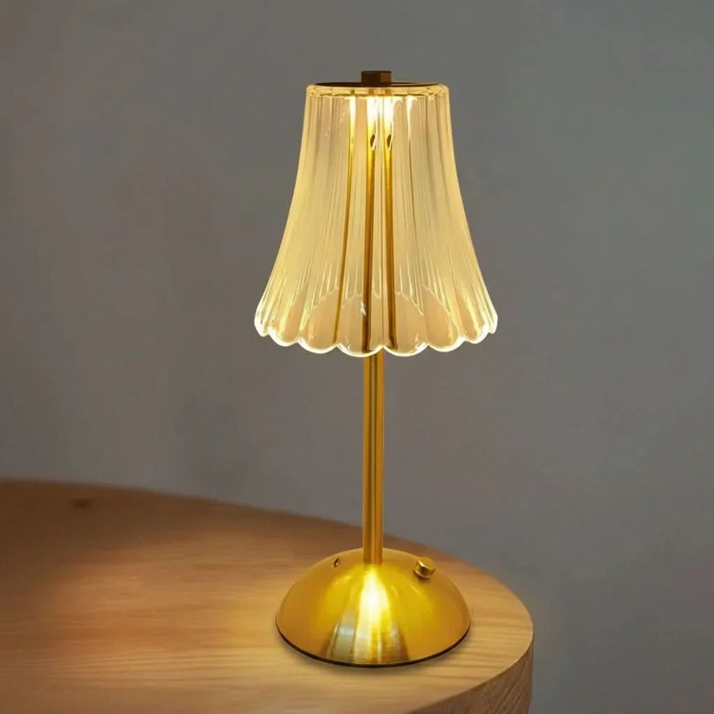 Table Lamp Touch Dimmer 3 Color Temperatures Rechargeable Cordless