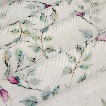 Tablecloth Microfiber Pastoral Floral Machine Washable