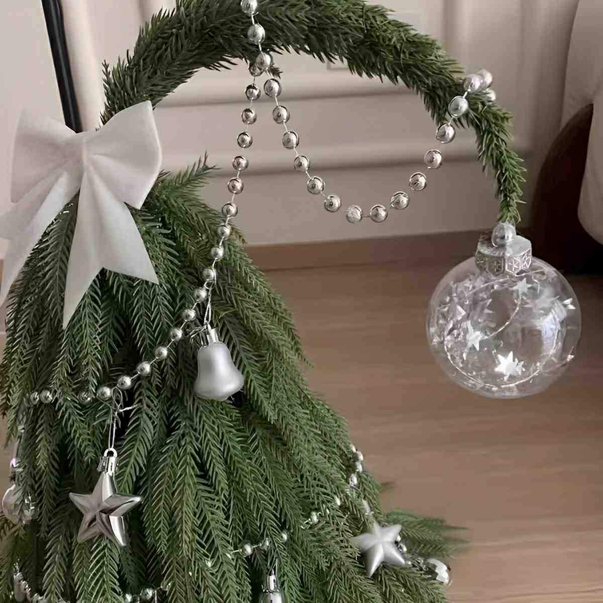 Tabletop Christmas Tree Realistic PE Compact Three Sizes