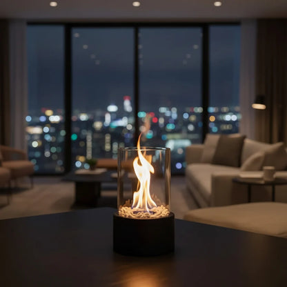 Tabletop Fireplace Smokeless Bioethanol Indoor & Outdoor Use