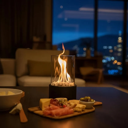 Tabletop Fireplace Smokeless Bioethanol Indoor & Outdoor Use
