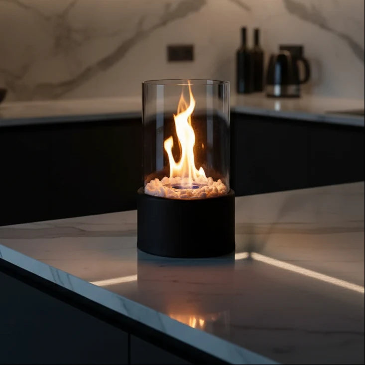 Tabletop Fireplace Smokeless Bioethanol Indoor & Outdoor Use