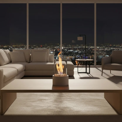 Tabletop Fireplace Smokeless Bioethanol Indoor & Outdoor Use