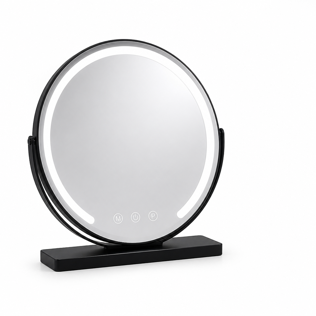 Tabletop Vanity Mirror 15x Magnification 3-Mode LED