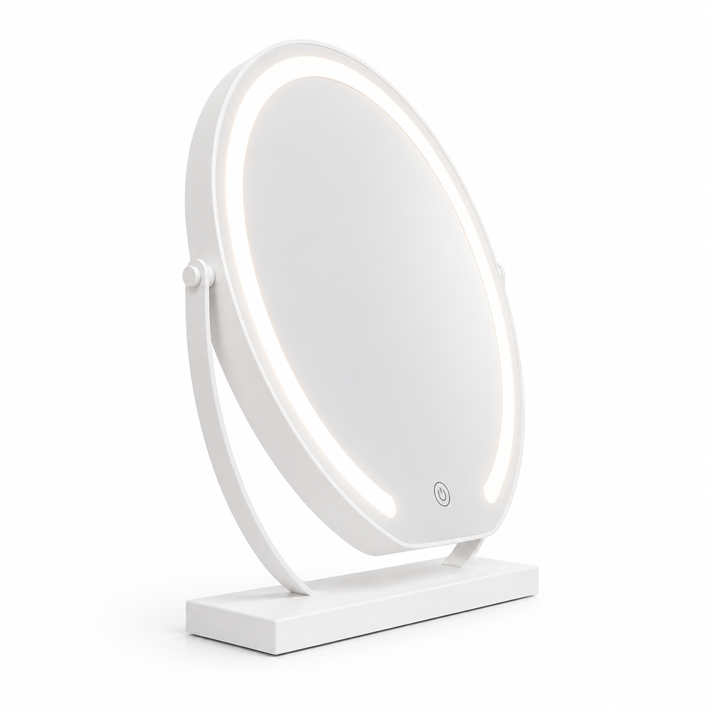 Tabletop Vanity Mirror 15x Magnification 3-Mode LED