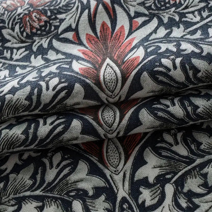 Tapestry Curtain Floral Tassel Semi-Blackout Microfiber Blend