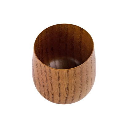 Tea Cup Handcrafted Solid Wood Smooth Finish