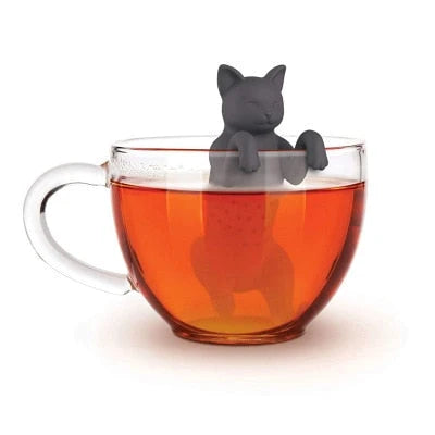 Tea Infuser Food-Grade Silicone Fine-Hole Filter Animal Design