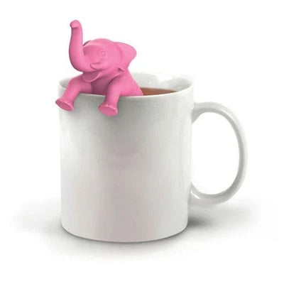 Tea Infuser Food-Grade Silicone Fine-Hole Filter Animal Design