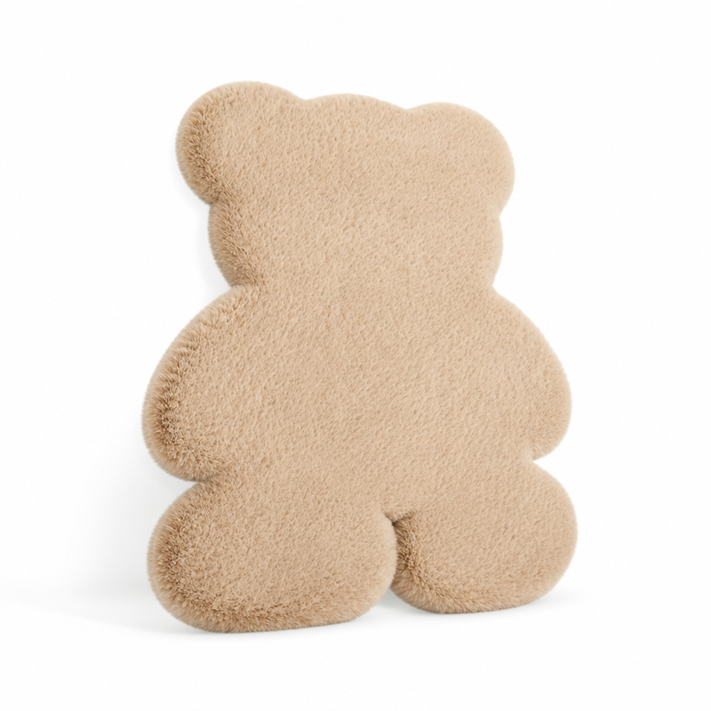 Teddy Bear Rug Plush Pile Extra Thick Two Sizes