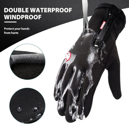 Thermal Gloves Fleece-Lined Touchscreen-Compatible Nonslip Grip