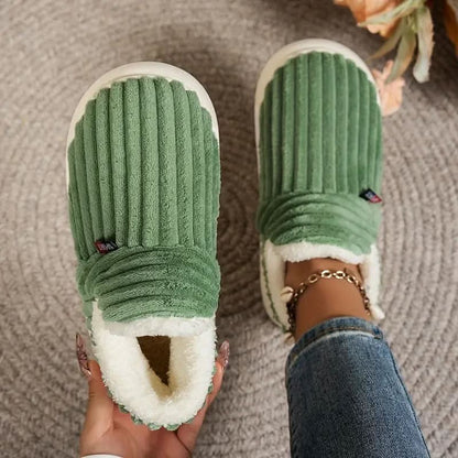 Thermal Slippers Fleece-Lined Supportive Lightweight