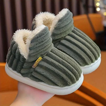 Thermal Slippers Fleece-Lined Supportive Lightweight