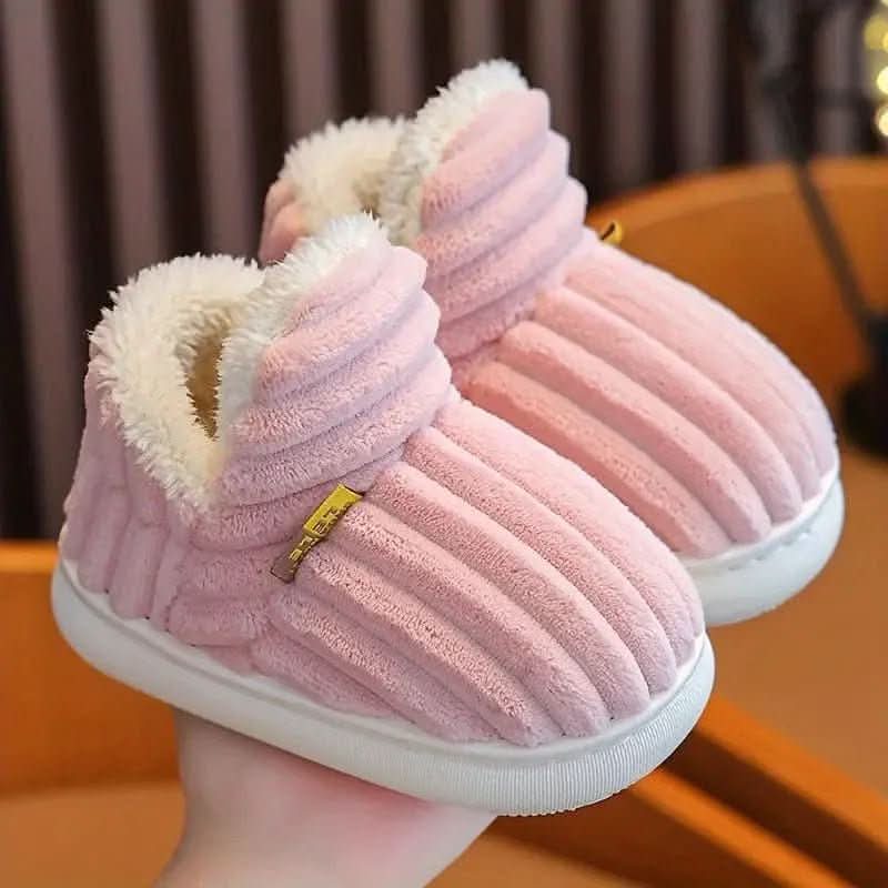 Thermal Slippers Fleece-Lined Supportive Lightweight