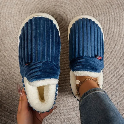 Thermal Slippers Fleece-Lined Supportive Lightweight