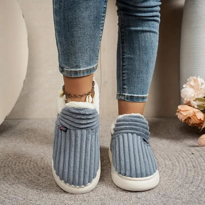 Thermal Slippers Fleece-Lined Supportive Lightweight