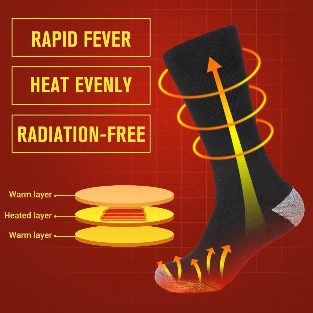 Thermal Socks Cotton Blend Heat-Retaining Sealed?