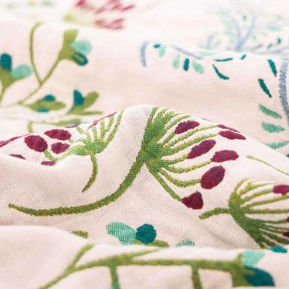 Throw Blanket Organic Cotton 4-Layer Gauze Oversized