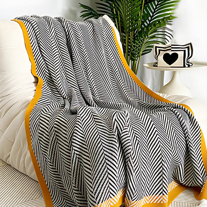 Throw Blanket Ultra-Soft Acrylic Lightweight & Machine Washable