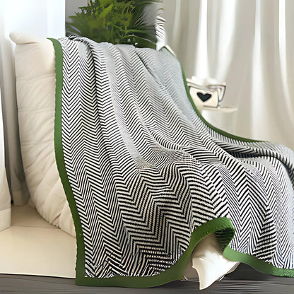 Throw Blanket Ultra-Soft Acrylic Lightweight & Machine Washable