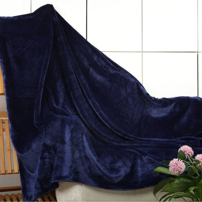 Throw Blanket Velvet Soft Machine Washable Cozy Warmth