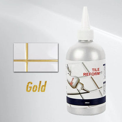 Tile Grout Repair Gel Waterproof Mold-Resistant Precision Nozzle