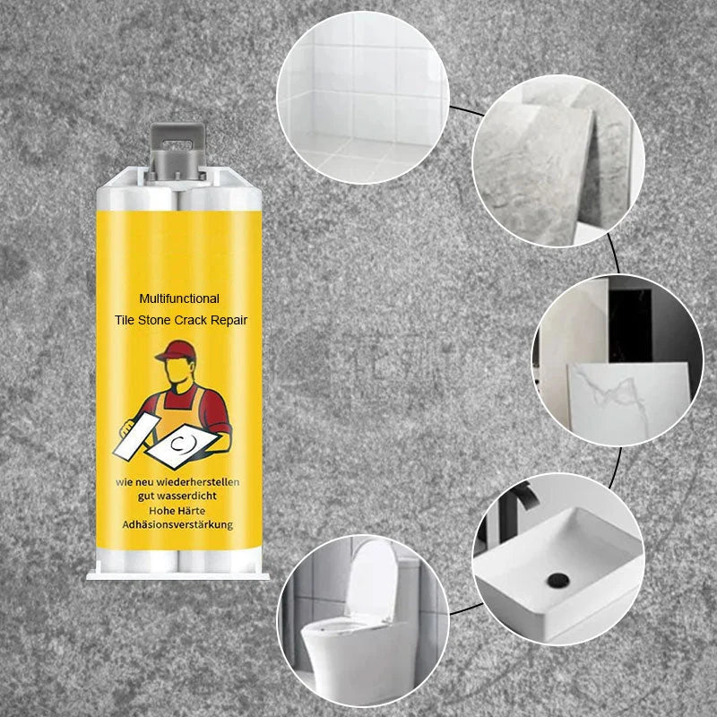 Tile & Stone Repair Kit Color-Matching 6 Pigments
