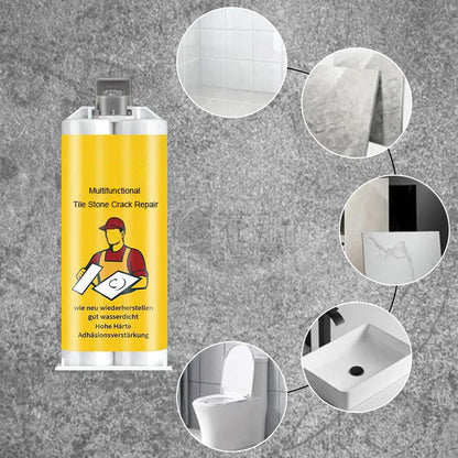 Tile & Stone Repair Kit Color-Matching 6 Pigments