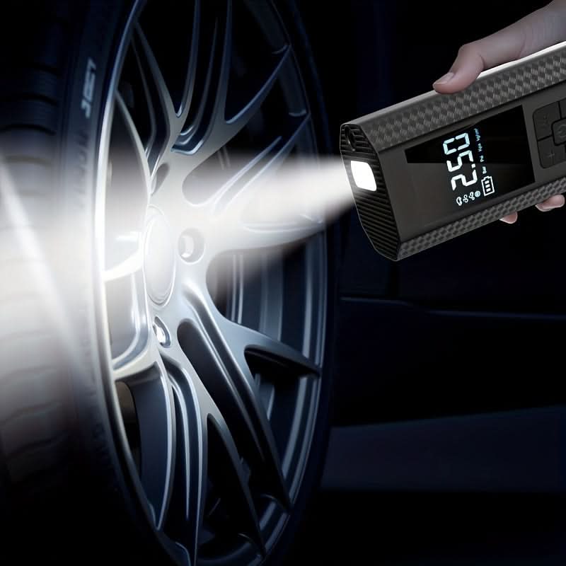 Tire Inflator Cordless USB Rechargeable 150 PSI Digital Display