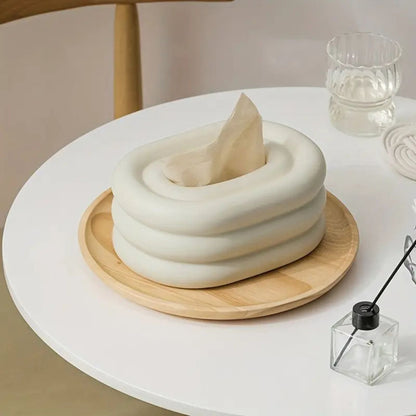 Tissue Box Ceramic Wind Ring Design