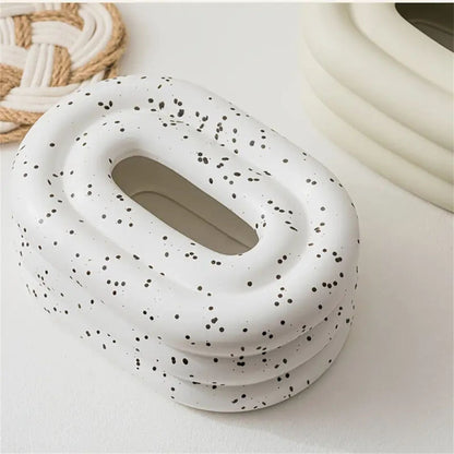 Tissue Box Ceramic Wind Ring Design