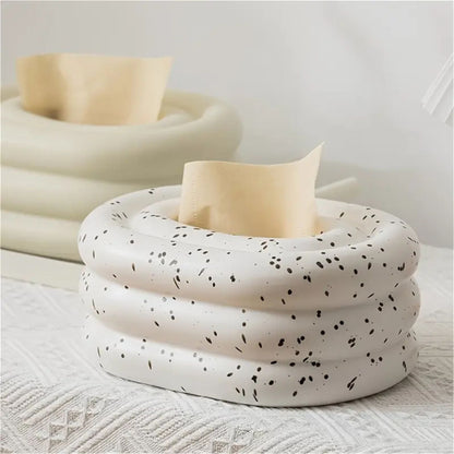 Tissue Box Ceramic Wind Ring Design