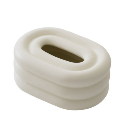 Tissue Box Ceramic Wind Ring Design