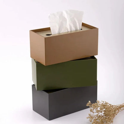 Tissue Box Holder Iron Minimalist Design