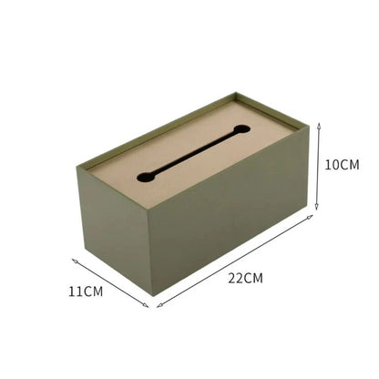 Tissue Box Holder Iron Minimalist Design